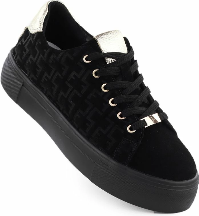 Atlete platforme Filippo për femra, të zeza