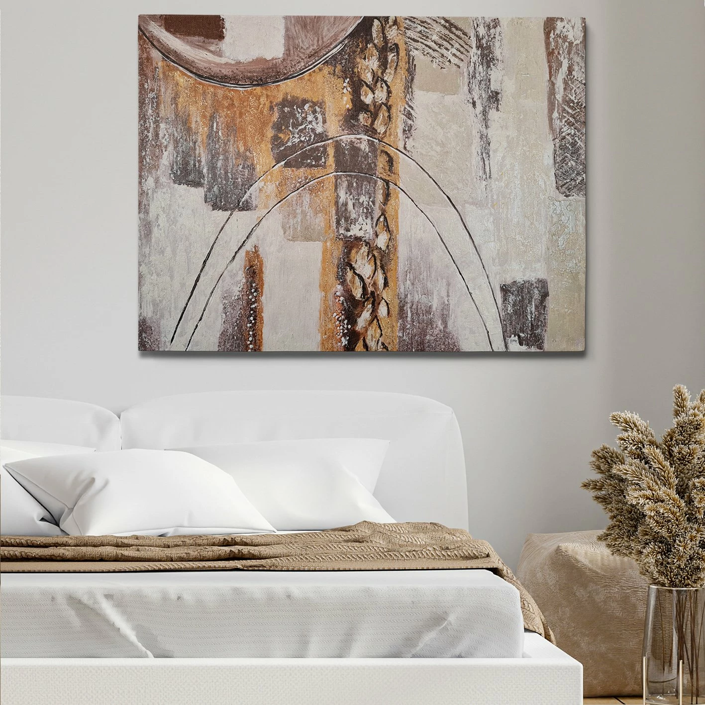 Pikturë dekorative me vaj, shumëngjyrëshe, Wallity, OPG8597389, 70x100cm