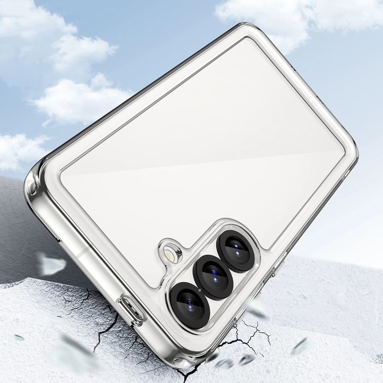 Mbështjellës Hurtel Outer Space Case për Samsung Galaxy XCover 7 Pro, Transparent