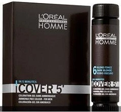 Ngjyrë për flokë L'Oréal Professionnel Homme Cover 5', 50 ml