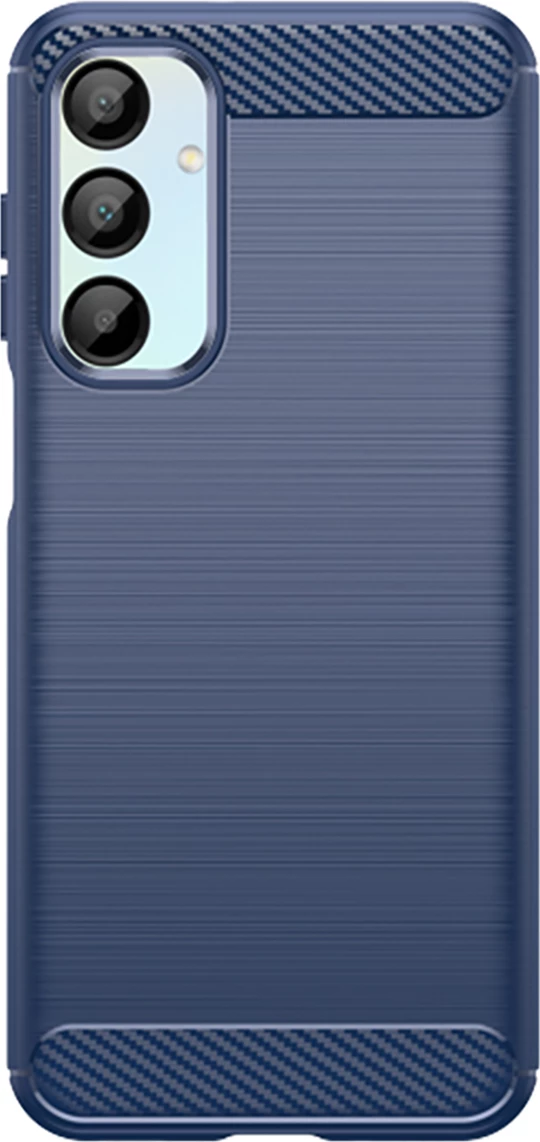 Mbështjellës, Hurtel, Carbon Case për Samsung Galaxy A16/A16 5G, TPU, blu