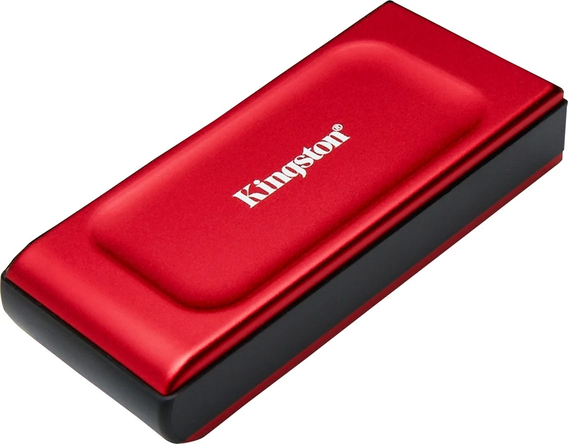 Disk i jashtëm SSD Kingston XS1000, 1TB, USB 3.2 Gen 2, Kuq