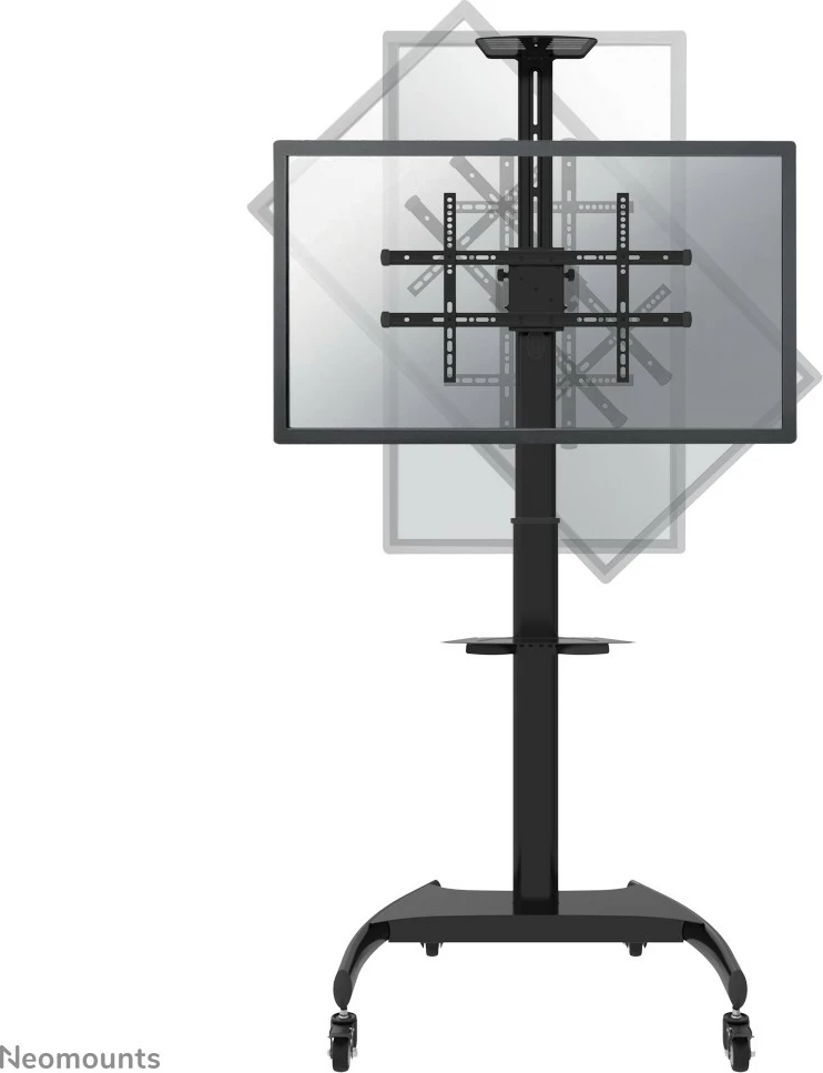 Karrocë TV Neomounts PLASMA-M1900E, 37-70 inç, rrotulluese, e zezë