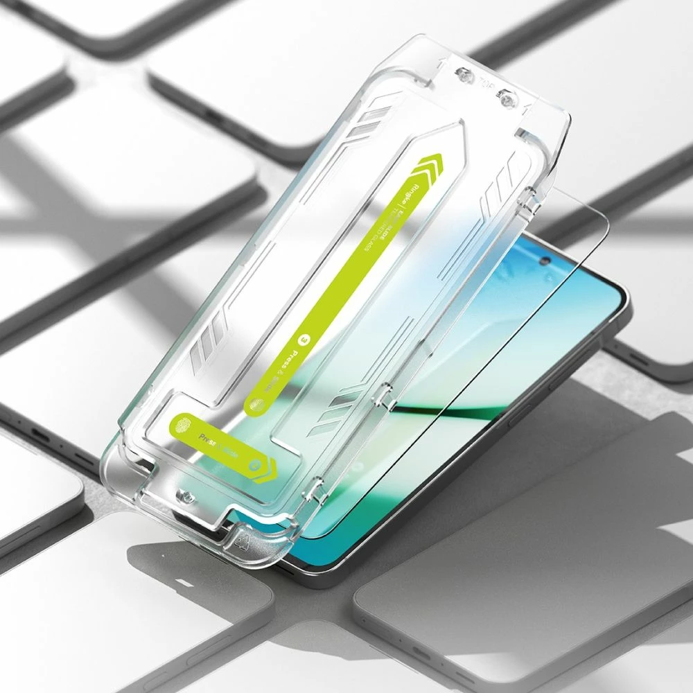 Xham i temperuar Ringke Easy Slide për Samsung Galaxy A56 5G, 2 copë, Transparent