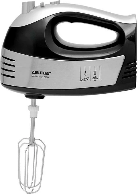 Mikser dore Zelmer ZHM2453BS, 700W, 5 shpejtësi, ngjyrë zi-argjendtë
