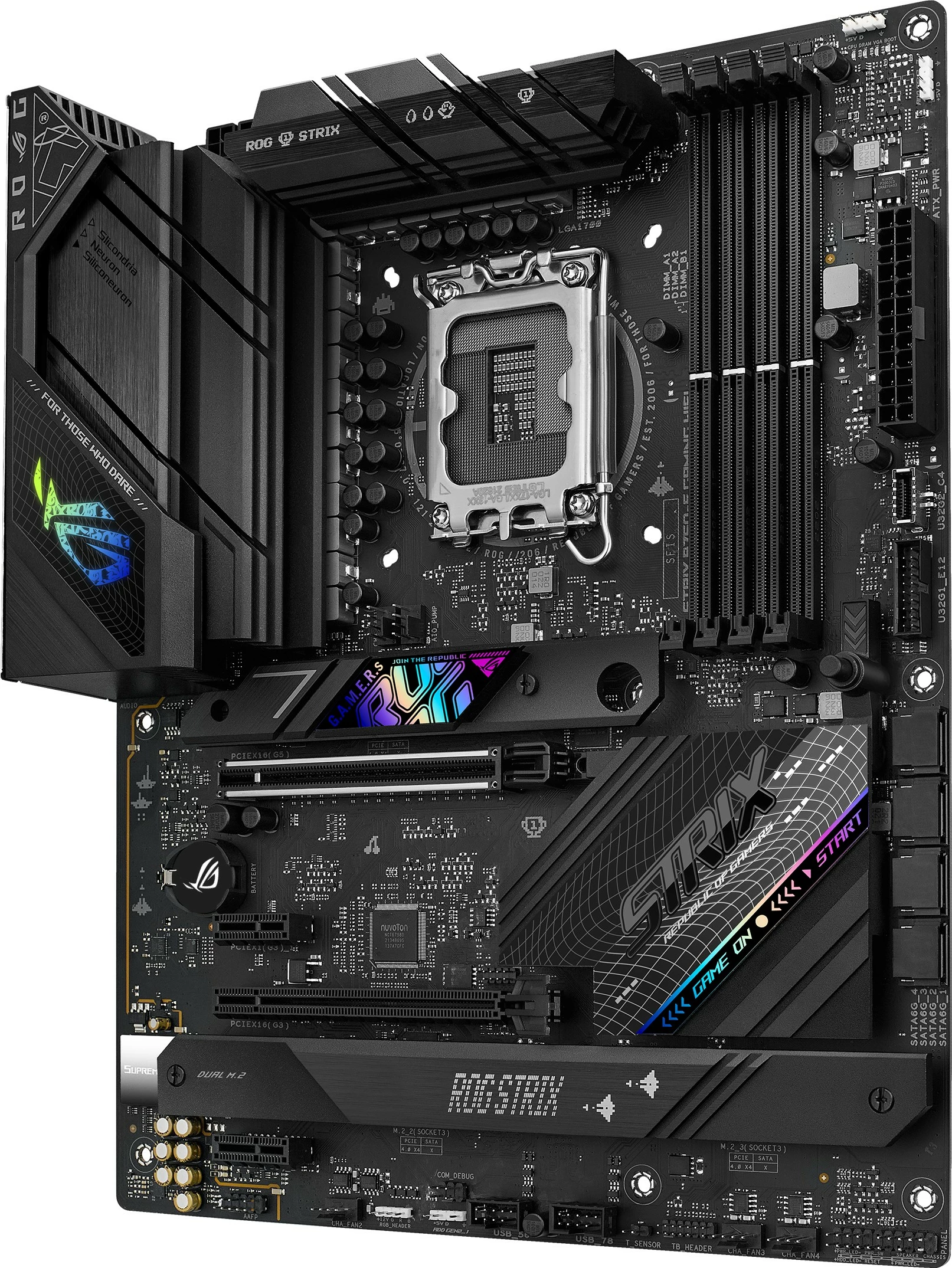 Pllakë amë ASUS ROG STRIX B760-F GAMING WIFI, Intel, LGA 1700, DDR5, e zezë