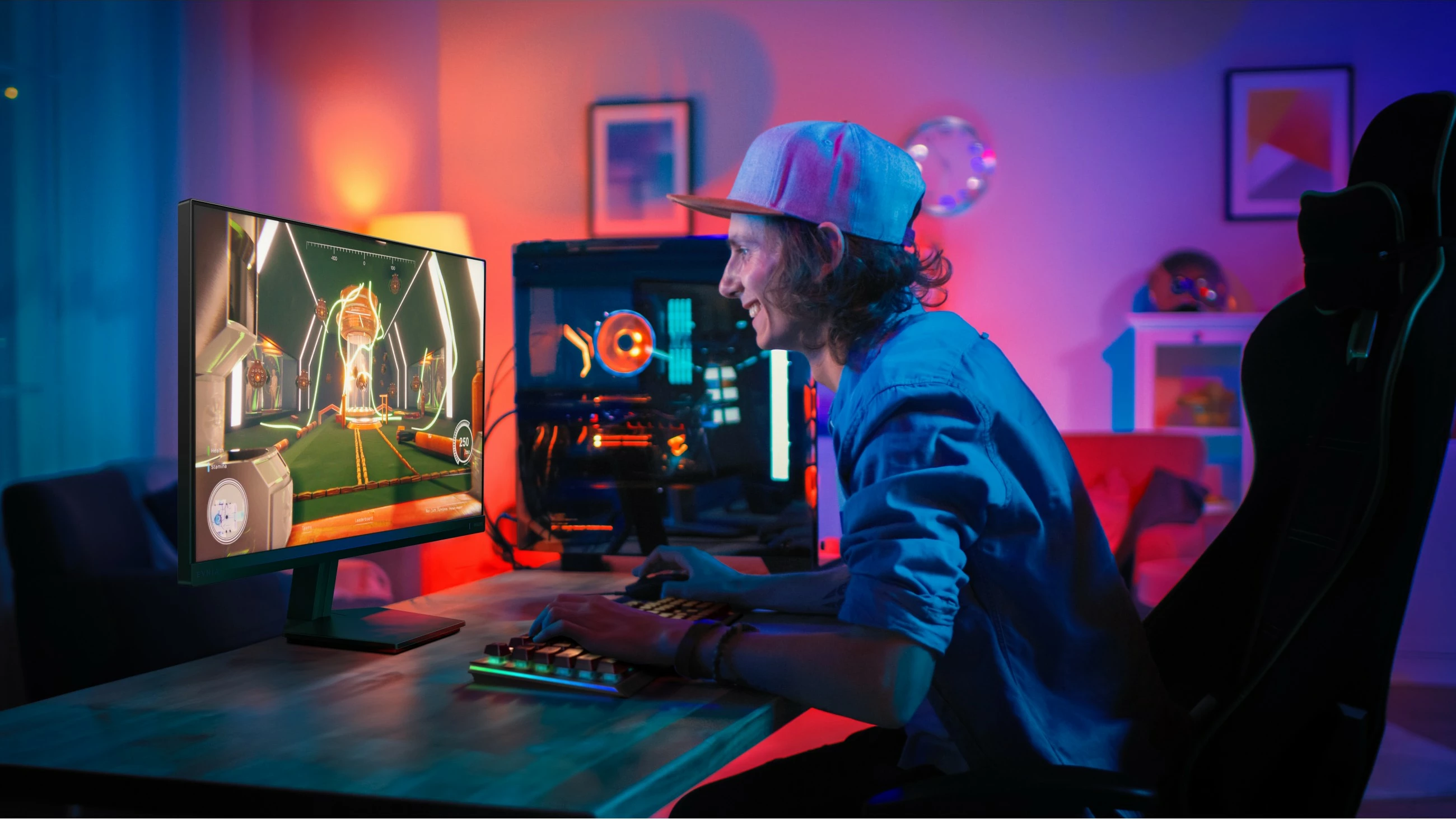 Monitor Philips 27M2N3200NF, 27 inç, Full HD, 144Hz, IPS, e zezë