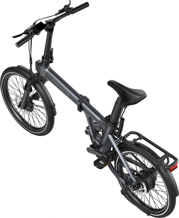 Biçikletë elektrike palosëse A DECE OASIS (ADO) Air 20 Ultra V2026, 250W, bateri 37V 10Ah, 20\", deri 100 km, gri