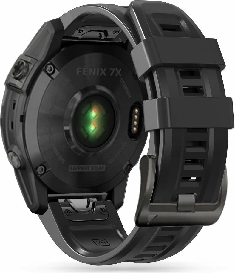 Rrip sportiv Tech-Protect IconBand për Garmin Fenix 3/5X/3HR/5X Plus/6X/6X Pro/7X, i zi