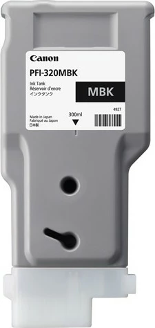 Toner Canon PFI-320MBK, 300ml, matte black, pigment, për Canon TM