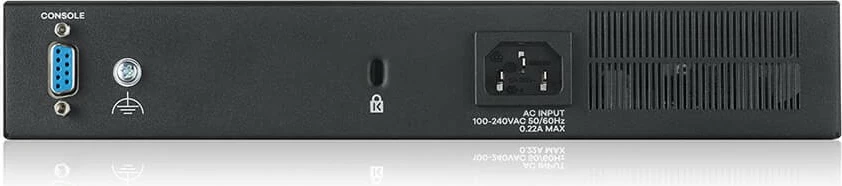 Switch i menaxhuar Zyxel GS2220-10-EU0101F, 8x GbE, 2x Combo, për rack, i zi
