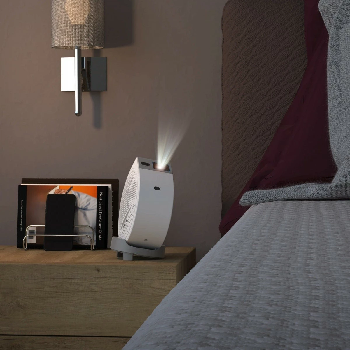 Projektor Benq GV50, 1080p, DLP, 500 ANSI lumens, i bardhë