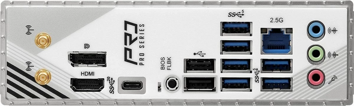 Pllakë amë ASRock B860 Pro RS WiFi, ATX, Socket 1851, WiFi, Bluetooth, e zezë