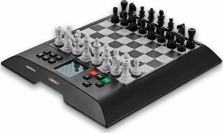 Shah elektronik Millennium Chess Genius Pro M810, deri 2000 ELO, magnetik, tabelë 30 x 27.6 cm, i zi
