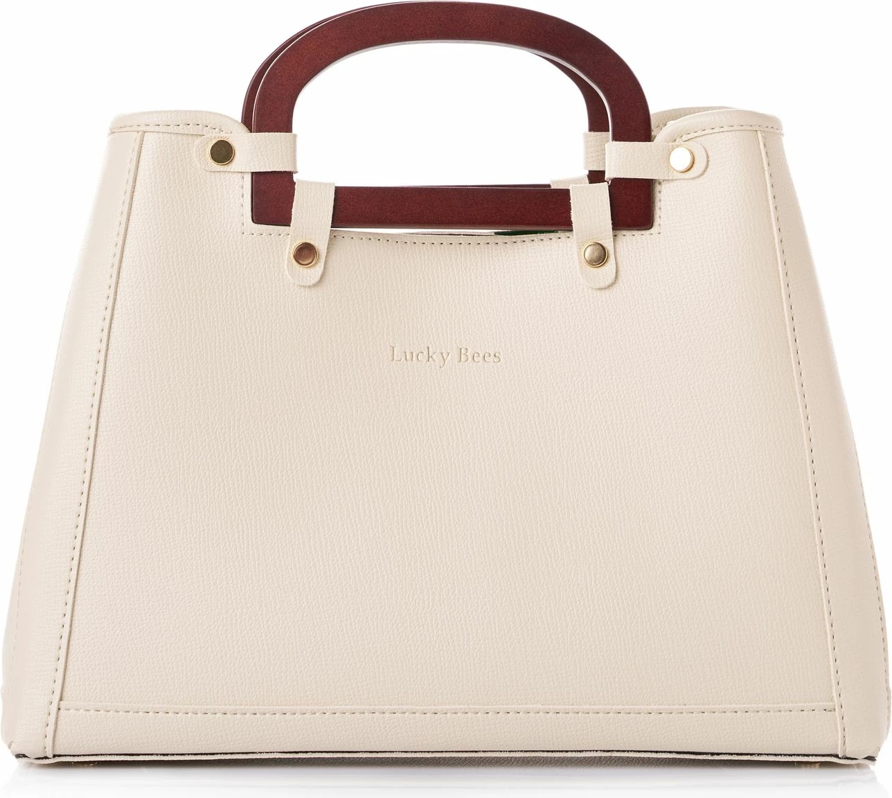 Çantë dore Lucky Bees, krem, 1289