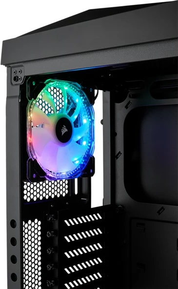 Kasë Corsair Carbide SPEC-OMEGA RGB, Midi Tower, ATX, xham i temperuar, e zezë