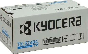 Toner, Kyocera, TK-5240C, rendiment 2400-4400 faqe, linja ECOSYS, Cyan