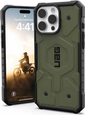 Mbështjellës UAG Pathfinder MagSafe për iPhone 16 Pro Max, Jeshil