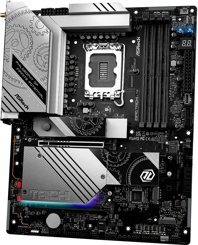 Pllakë amë ASRock Z890 Taichi Lite, Intel, LGA 1851, DDR5, 256 GB