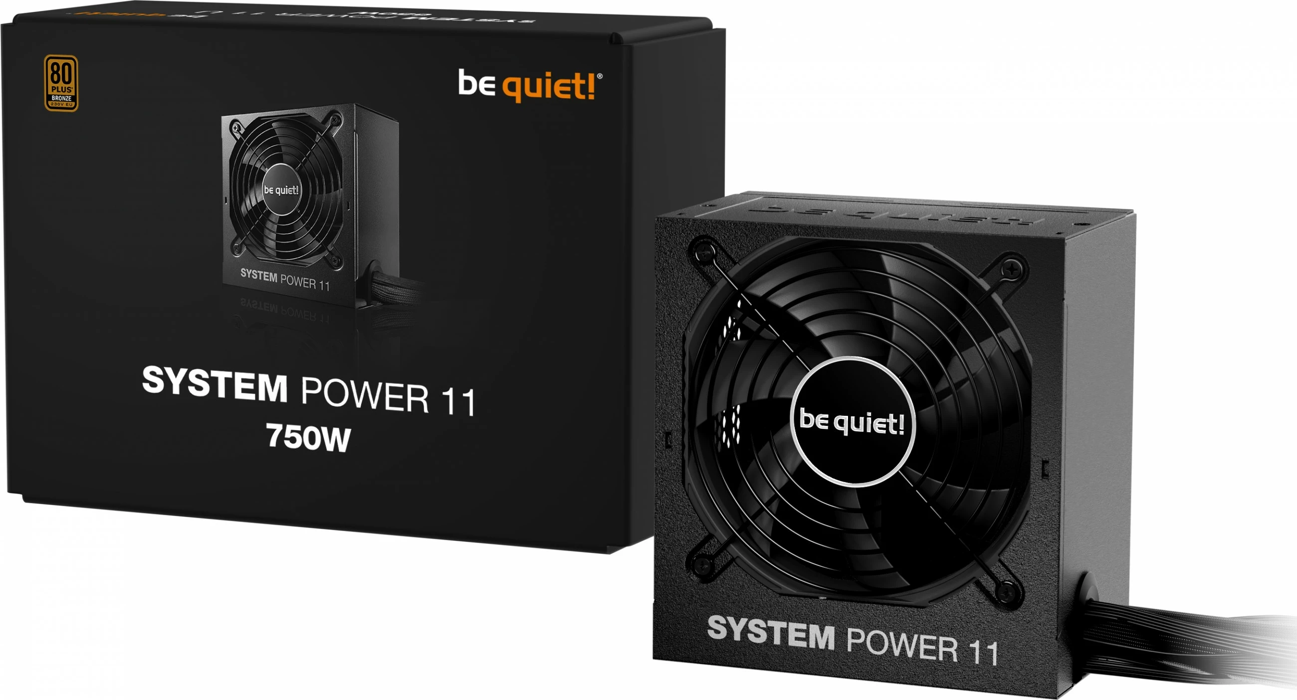 Furnizues energjie Be Quiet! SYSTEM POWER 11 750W, 80 PLUS Bronze, i zi