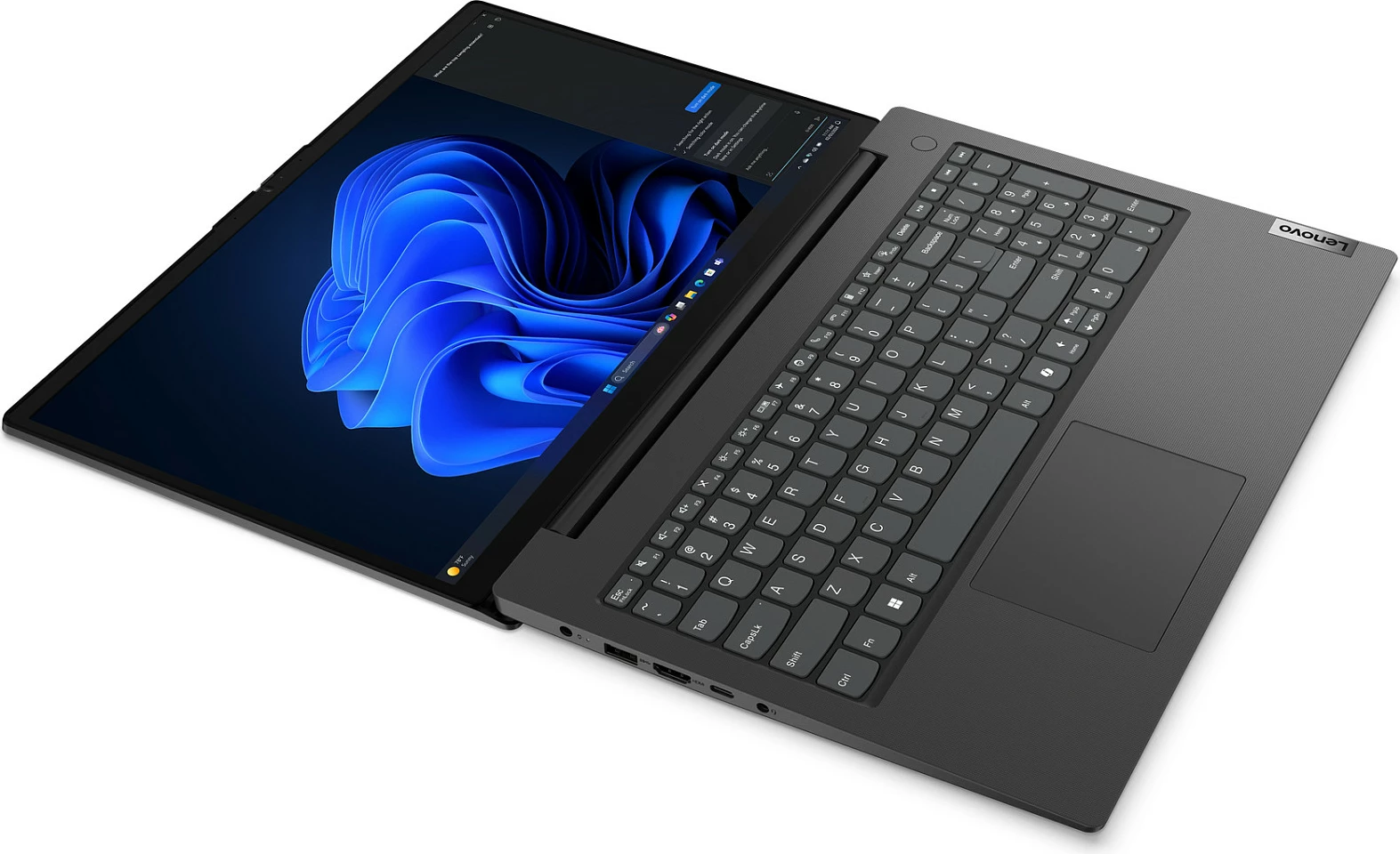 Laptop Lenovo V15 G5 IRL, Intel Core i5, 16GB RAM, 256GB SSD, 15.6" FHD, Windows 11 Pro, Business Black
