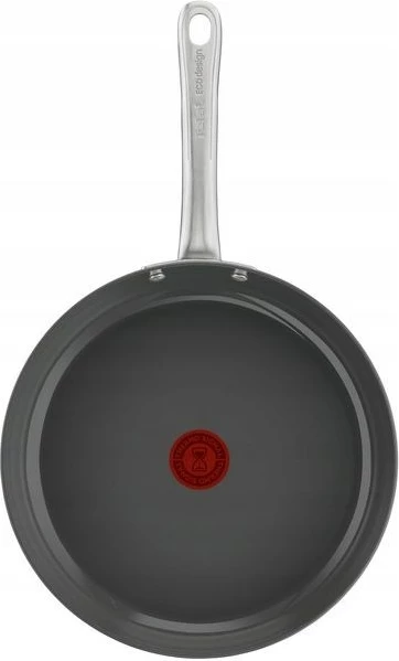 Tigan Tefal Renew+ C4240443, 24 cm, qeramik, argjend