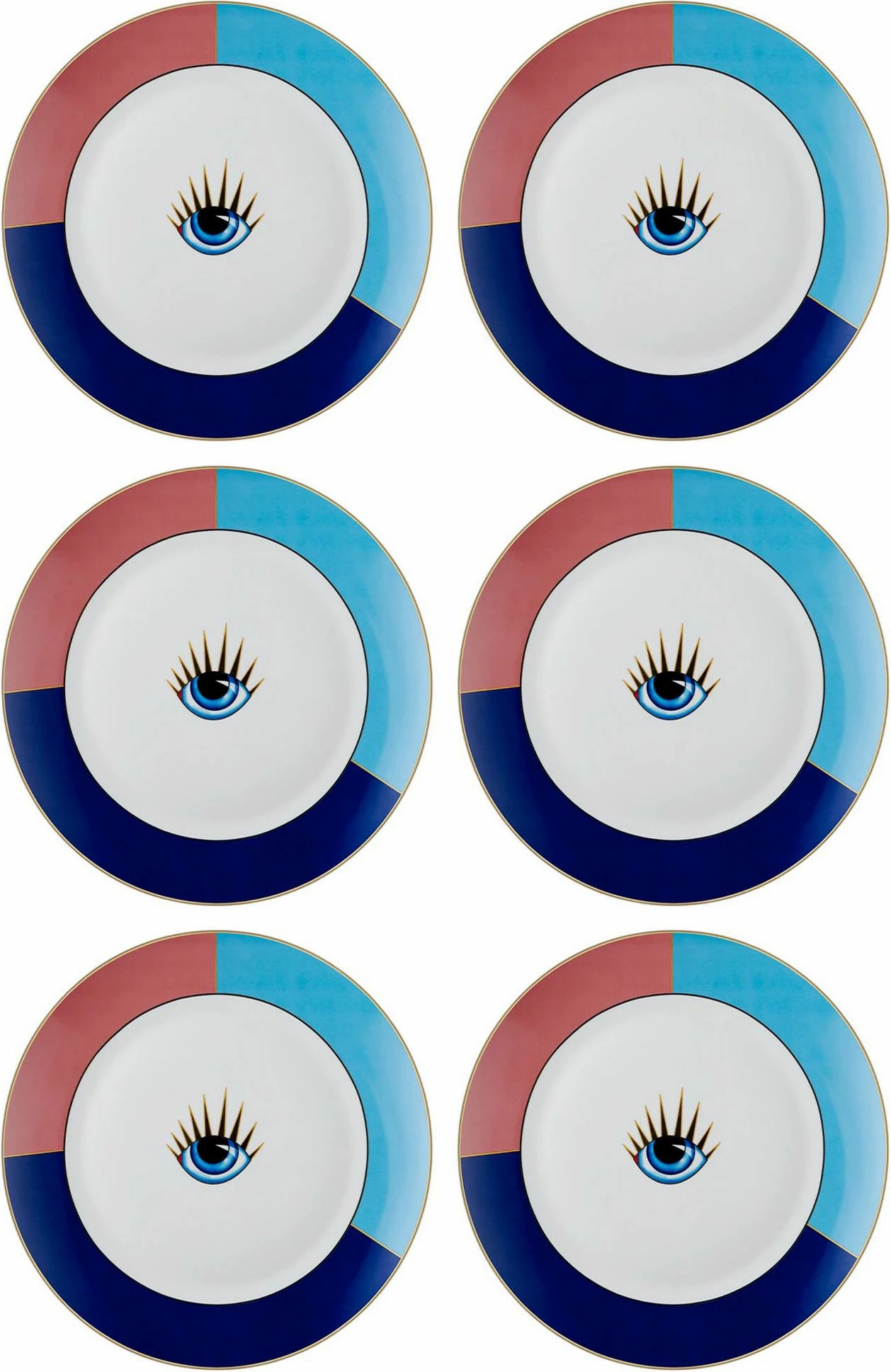 Set pjatash shërbimi (6 copë), Hermia, DNR0082