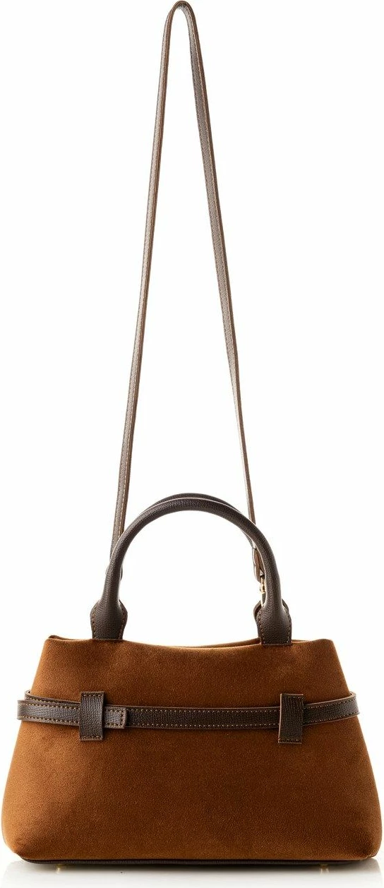 Çantë tote Vince Camuto, Vittoria Mini, kamosh kafe