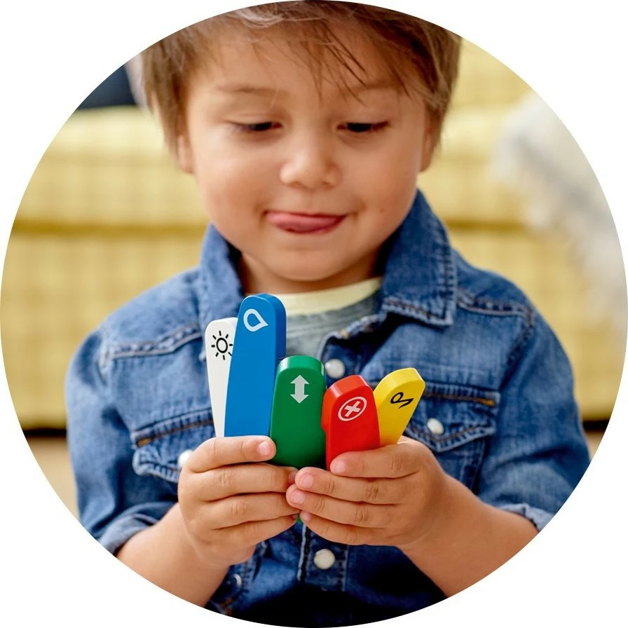 Set ndërtimi LEGO DUPLO Gterzug, lodër me tren, shumëngjyrësh