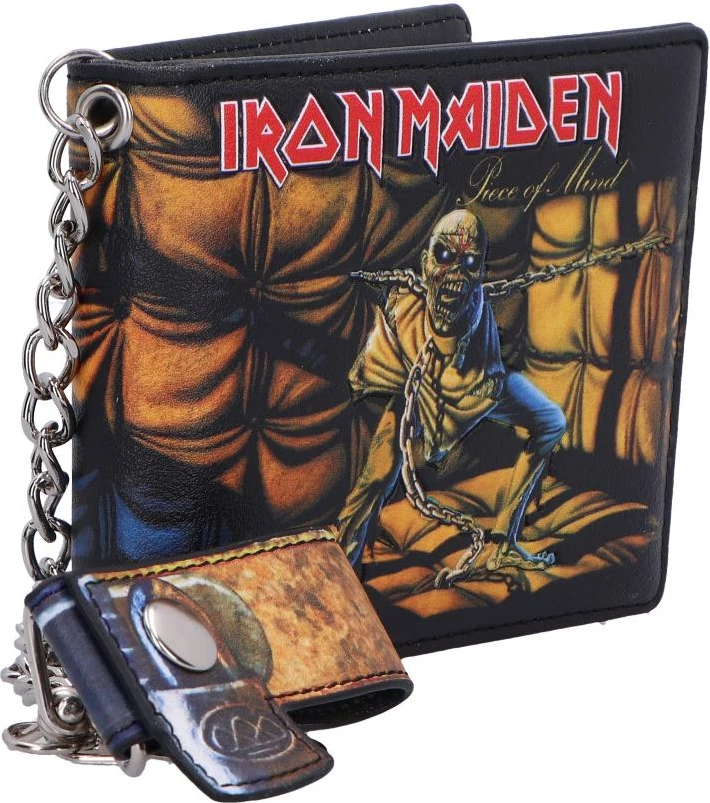 Portofol NEMESIS NOW Iron Maiden Piece of Mind, PU, 16×12×4 cm, me zinxhir, i zi