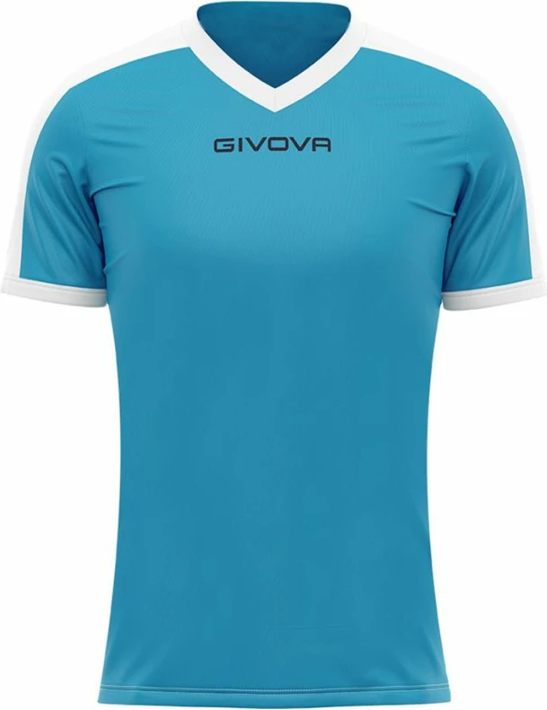 Fanellë futbolli për meshkuj Givova, blu me të bardhë