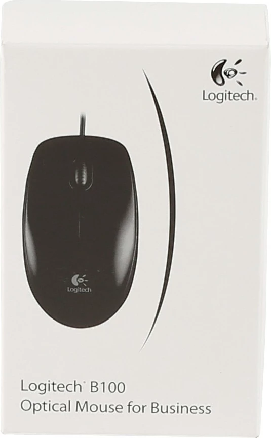 Maus Logitech B100, Optik, USB Type-A, 800 DPI, i zi