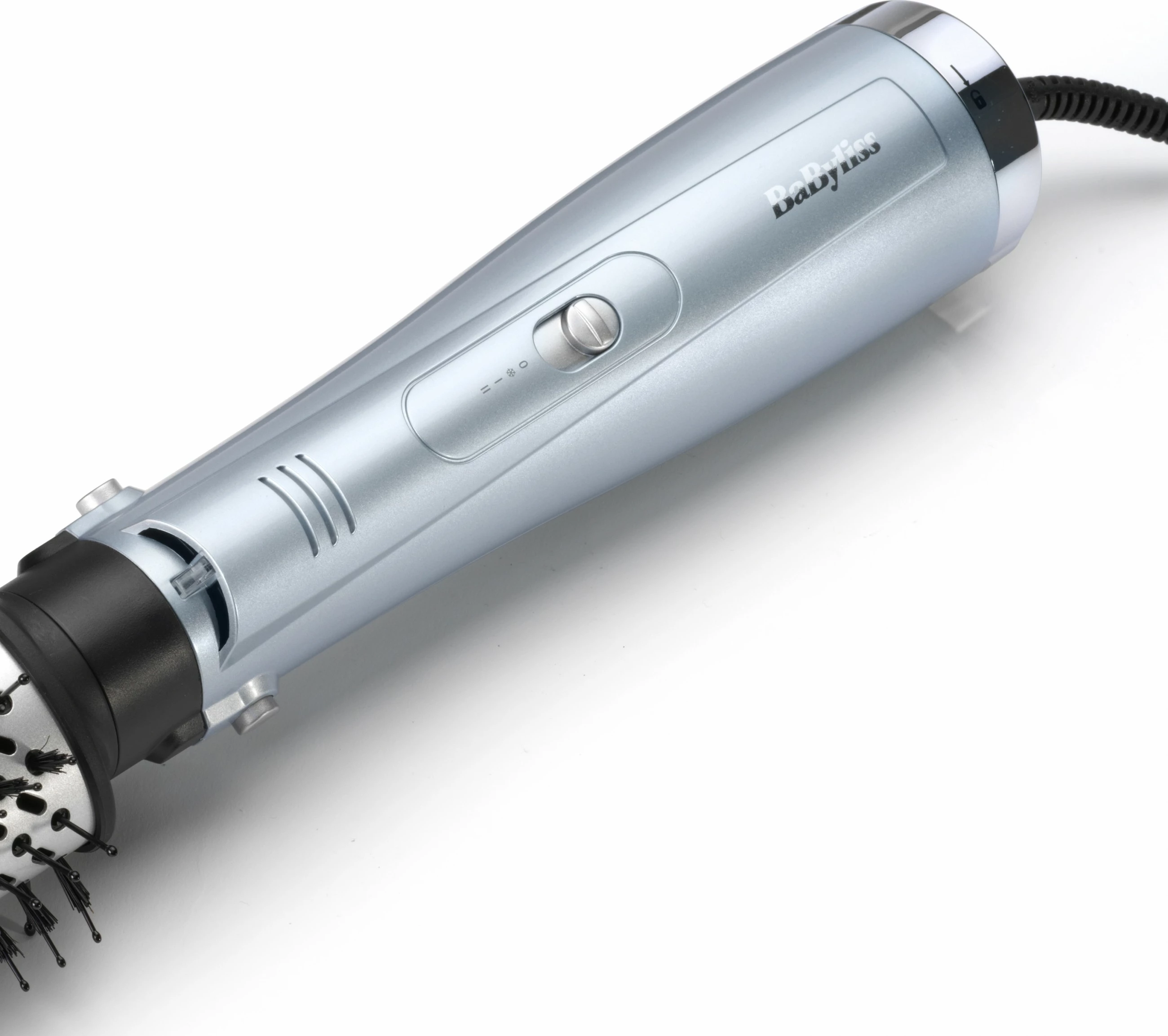 Furçë e nxehtë BaByliss Hydro-Fusion Smooth & Shape, Gri, Argjendtë