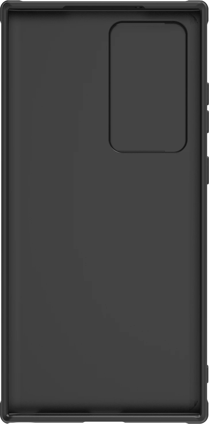 Mbështjellës Nillkin Synthetic Fiber S Case për Samsung Galaxy S23 Ultra, me kapak kamere, i zi