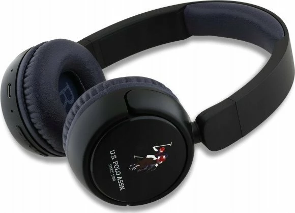 Kufje Bluetooth U.S. Polo Assn DH Color Logo USHPV6PCOV, 30h, USB-C, Navy blue