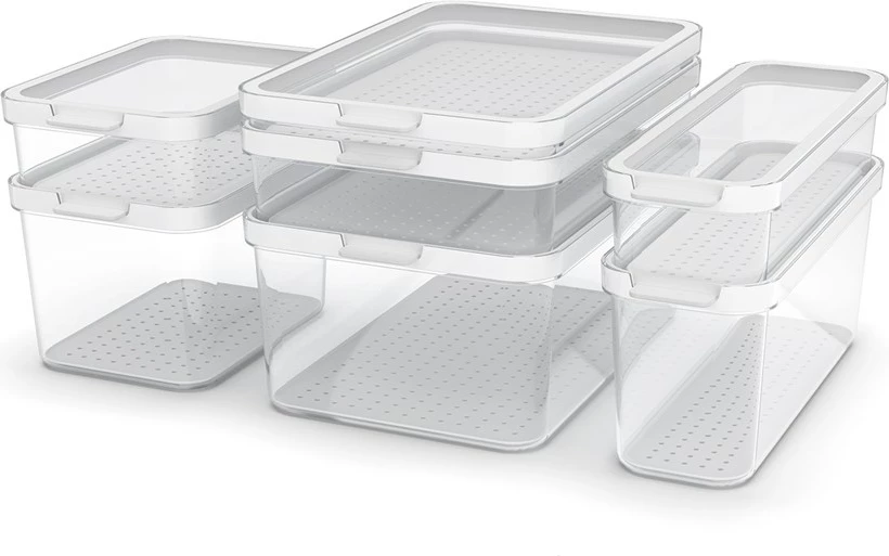 Enë ushqimore Rotho Rondo Cauma, 1.2l, transparente