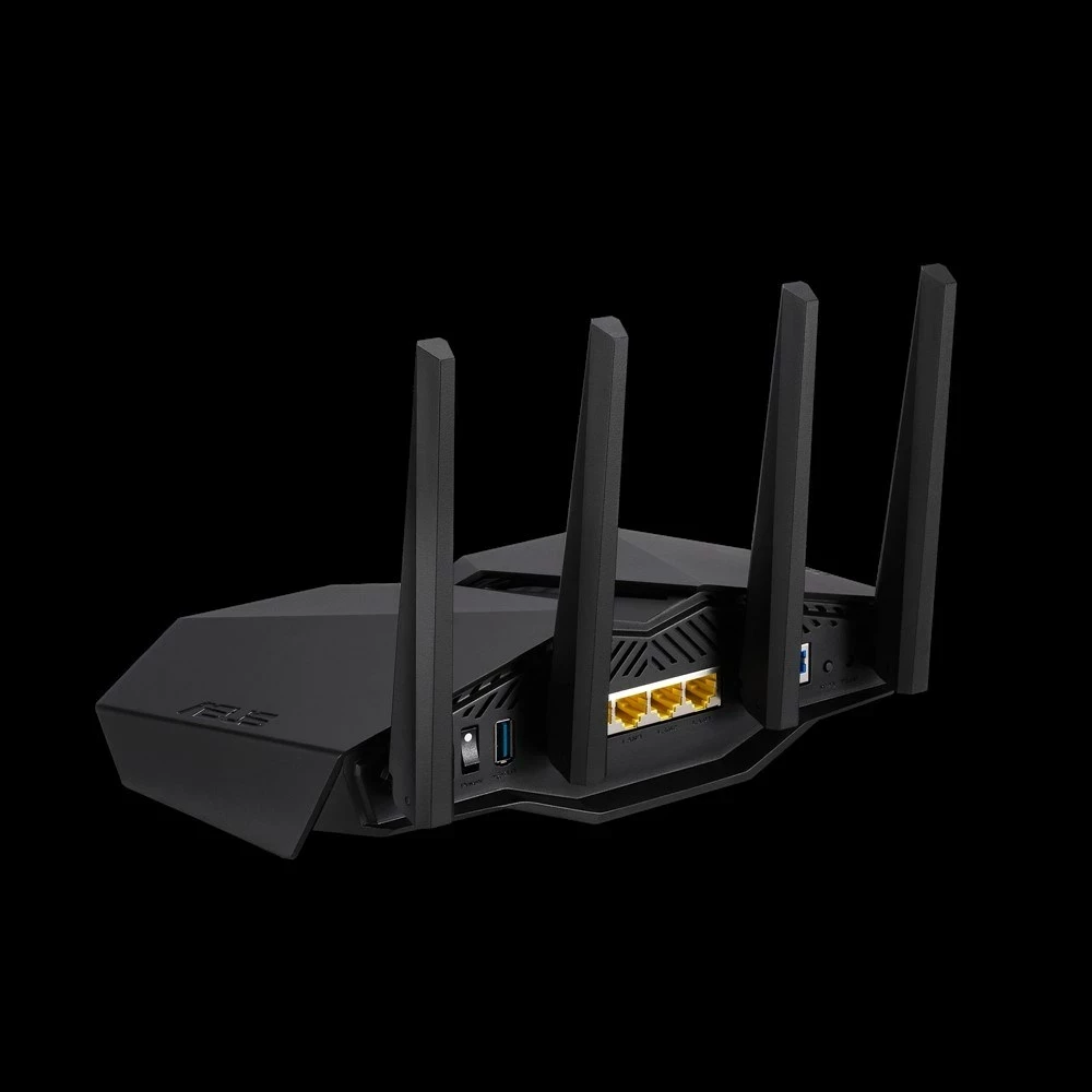 Router ASUS RT-AX82U, wireless, Gigabit Ethernet, Dual-band (2.4 GHz / 5 GHz), i zi