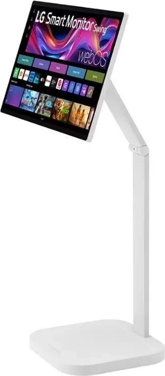 Monitor LG Swing 32U889SA 31.5 inç 4K IPS Touchscreen HDR10 bardhë