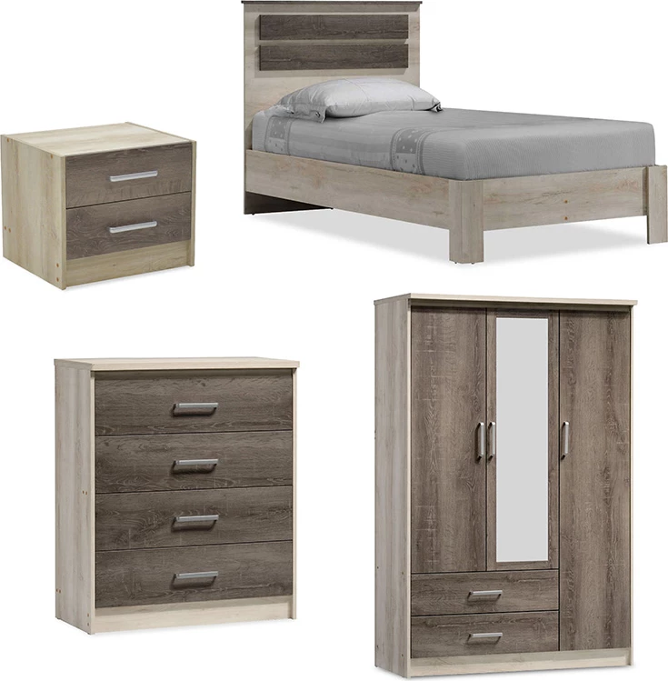 Paketa mobilje për dhomë studenti DreamCatcher 3 set prej 4 pjesësh