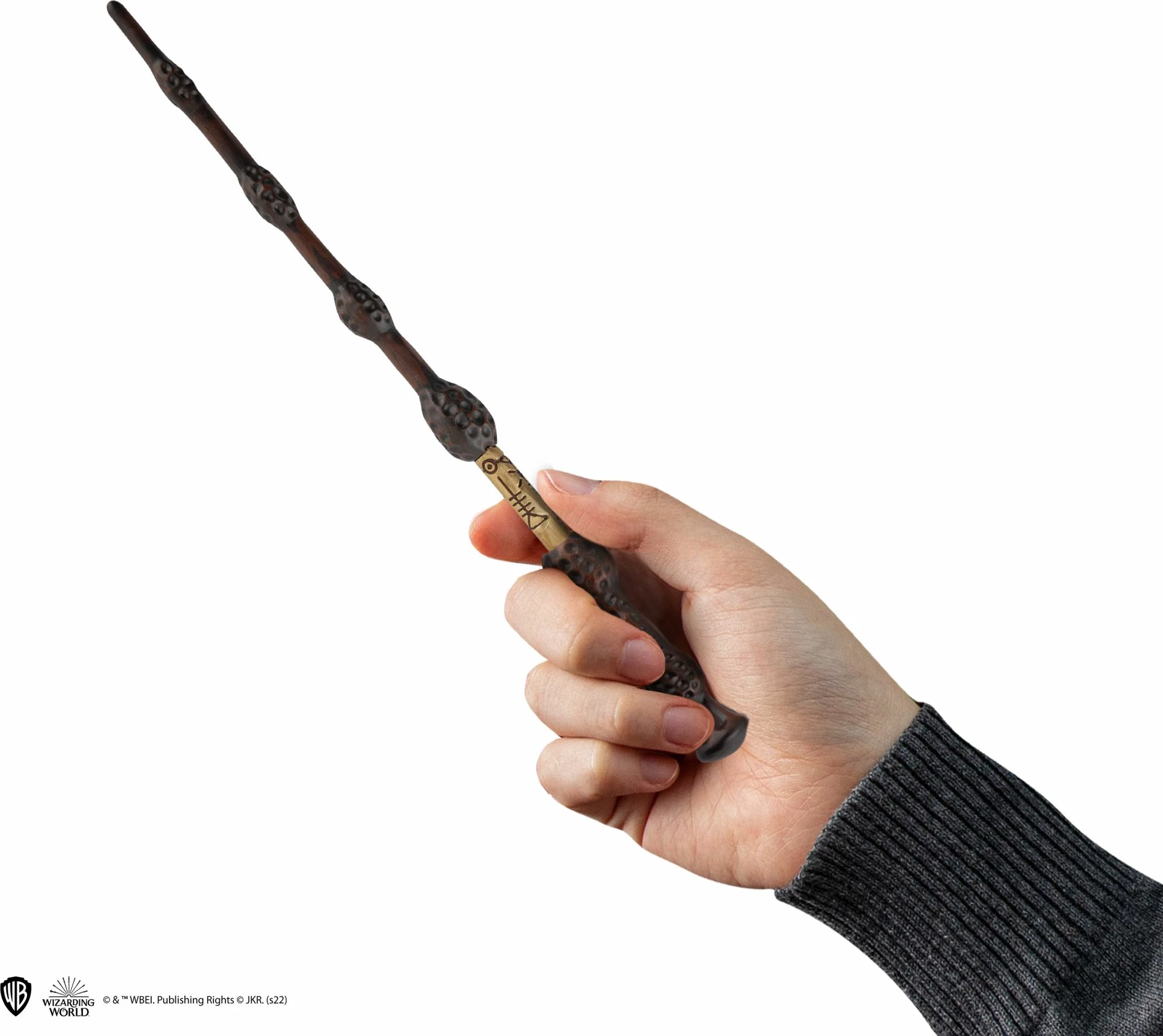Stilolaps Cinereplicas Albus Dumbledore (Elder Wand) 24.8 cm, me mbajtëse + shenjues libri (unit box)