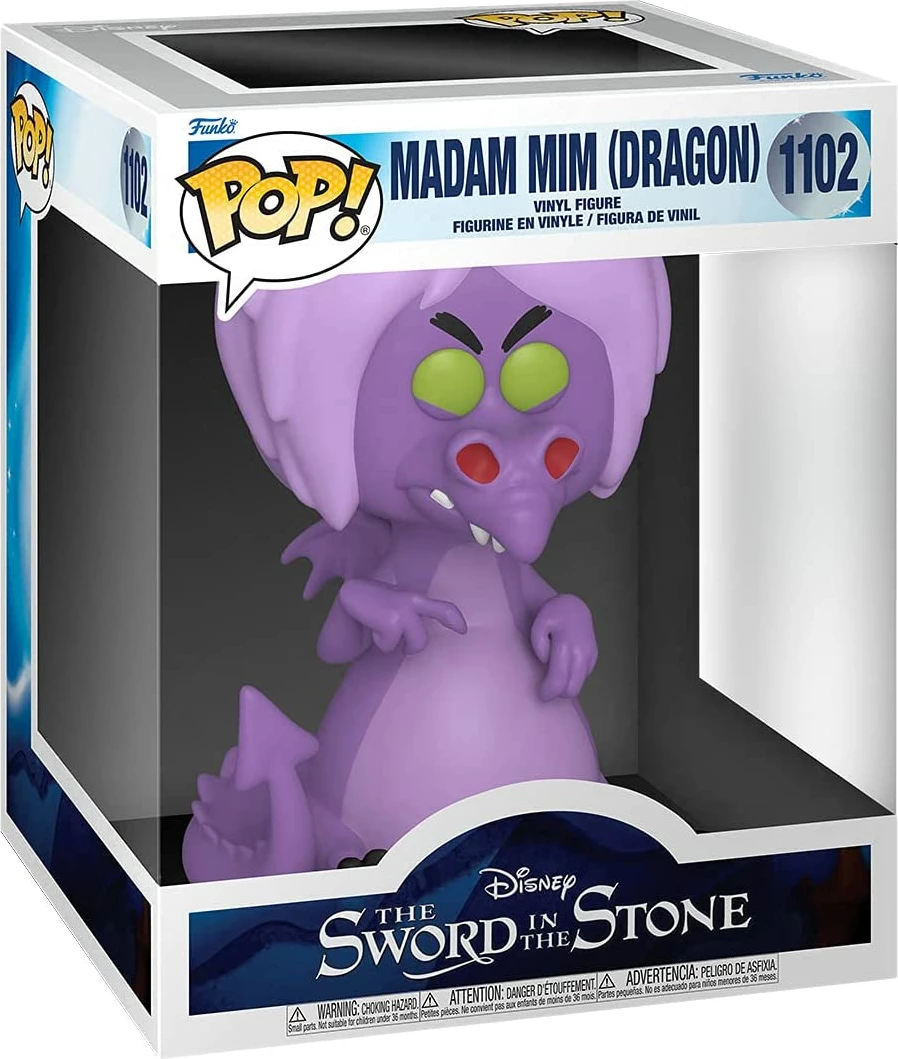 Figurinë Funko Pop! Disney Sword in the Stone Madam Mim si Dragua #1102 6"