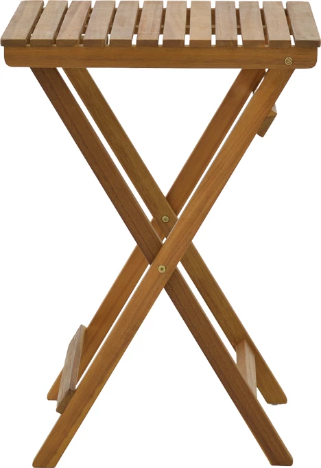 Set tavoline me karrige Elijie-Lazio, palosëse, dru akacie, 50x50x70cm