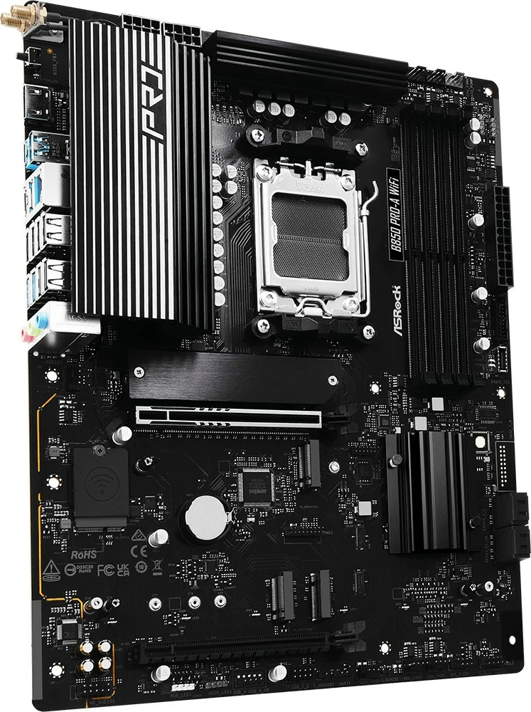 Pllakë amë ASRock B850 PRO-A WIFI, ATX, Socket AM5, DDR5, WiFi 6E