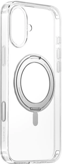 Mbështjellës Baseus SkyRing 360° për iPhone 16, me magnet MagSafe, transparent