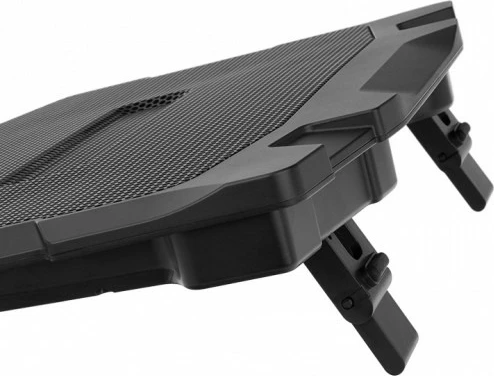 Mbajtëse ftohëse për laptop Thermaltake Massive 12Max, 5 ventilatorë, 17 inç, e zezë