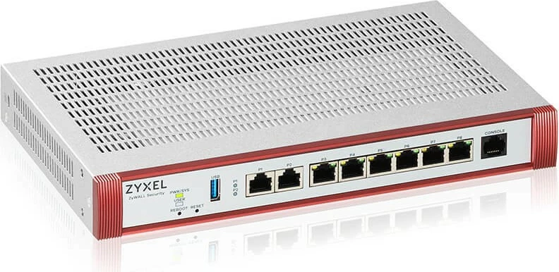 Firewall Zyxel USG FLEX 200H, 5 Gbit/s, 1.2 Gbit/s, 2000 Mbit/s, 58.75 BTU/h, IKEv2, IPSec, SSL, Wired