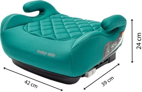 Sedilje auto për fëmijë, BABY MIX, Hero Plus ISOFIX i-Size, 125-150 cm, R129, e zezë