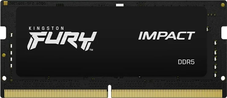 RAM Memorie Kingston Fury Impact, SODIMM, DDR5, 16 GB, 5600 MHz, CL40