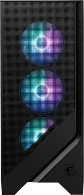 Kasë MSI MAG FORGE 321R AIRFLOW, Midi Tower, ARGB, e zezë