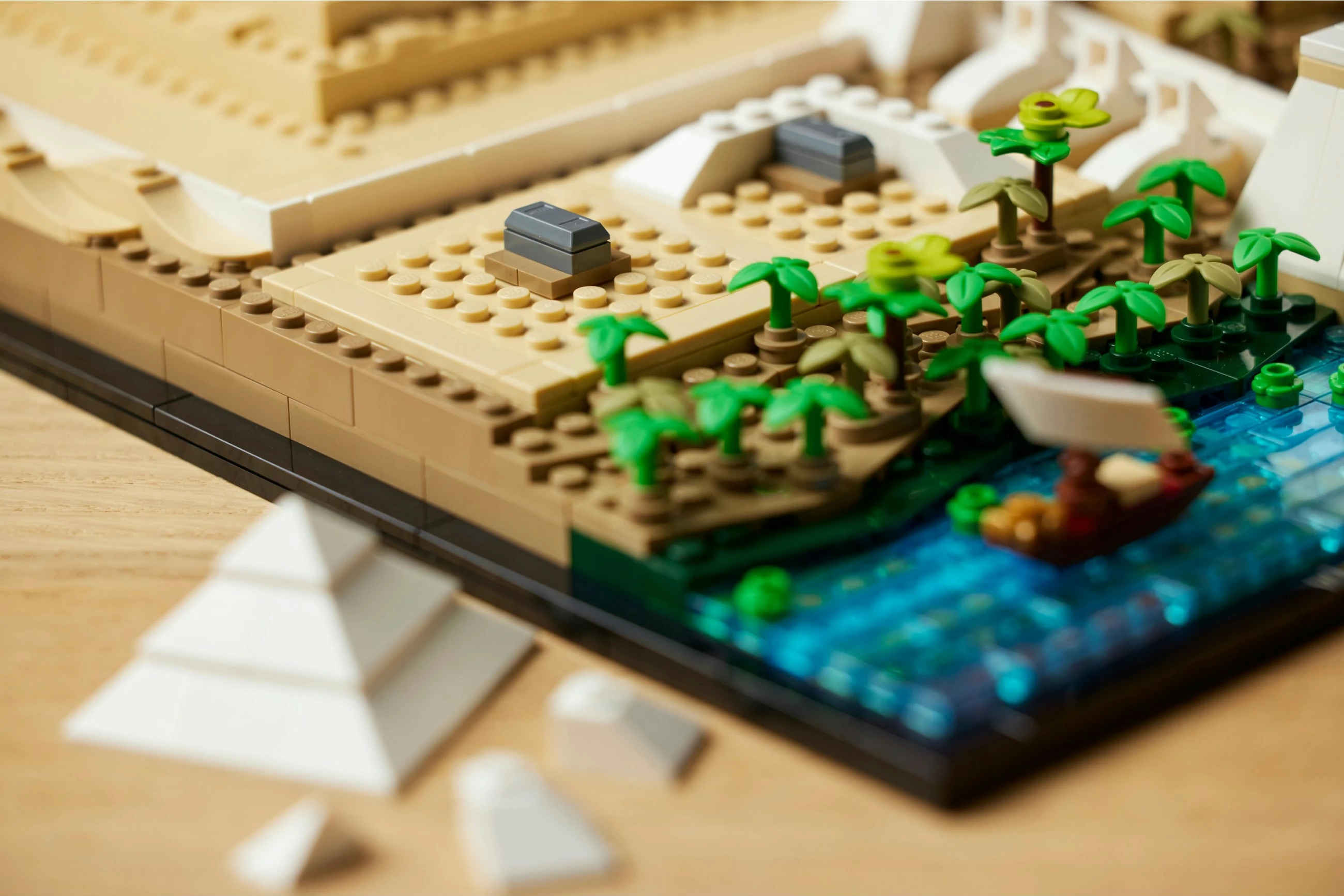 Set ndërtimi LEGO Architecture Great Pyramid of Giza, 1476 pjesë, Multikolor